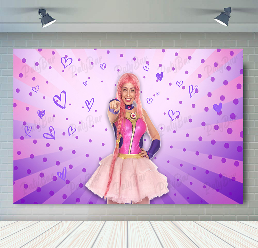 Cosplay Floating Prop - Luli pampín cumpleaños pano de fundo