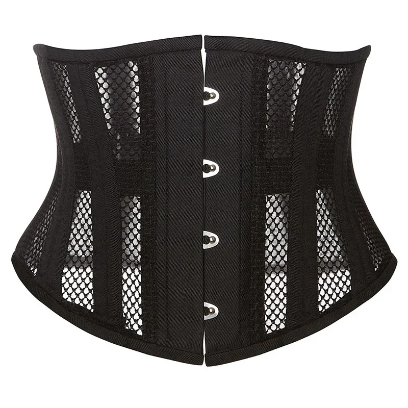 Boning Corset Steel - Corset Feminino Underbust com Barbatanas de