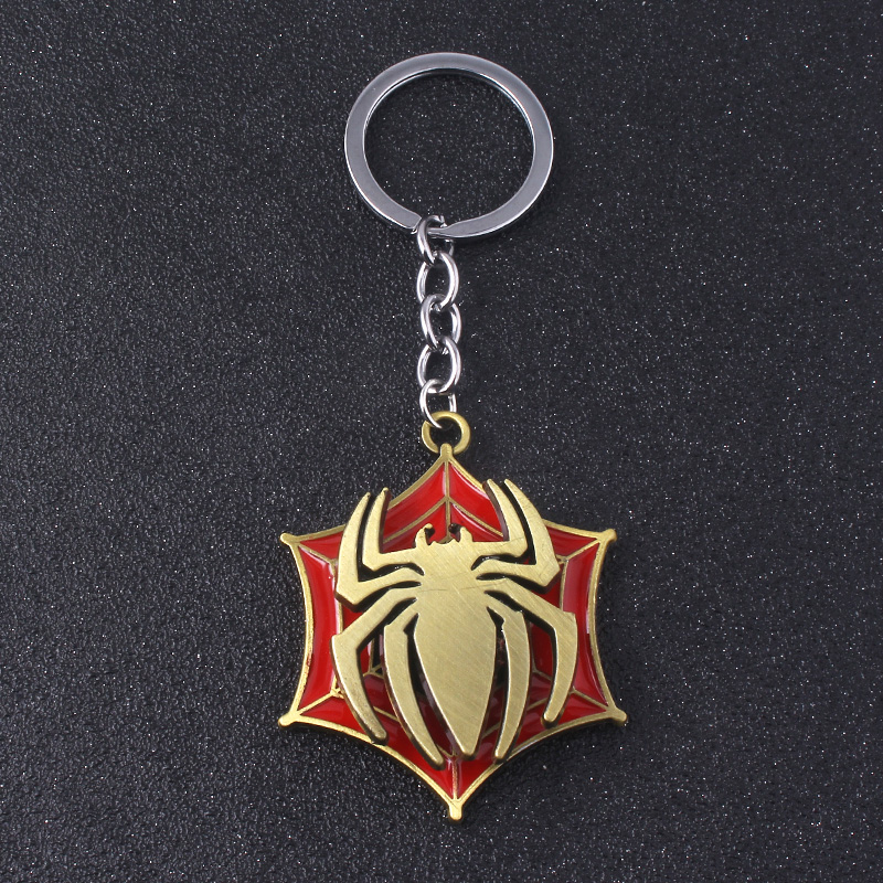 Keyblade Cosplay Prop - Filme rotativo lâmina de aranha chaveiro