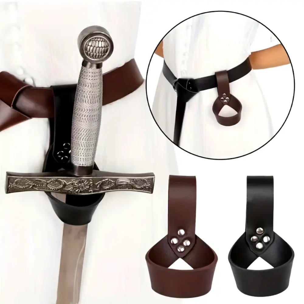 Cosplay Prop Dagger - Bainha de espada viking de cavaleiro