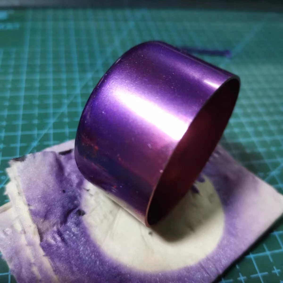 Metallic Spray Paint - Galvanoplastia pigmento de tinta roxa galvanizado
