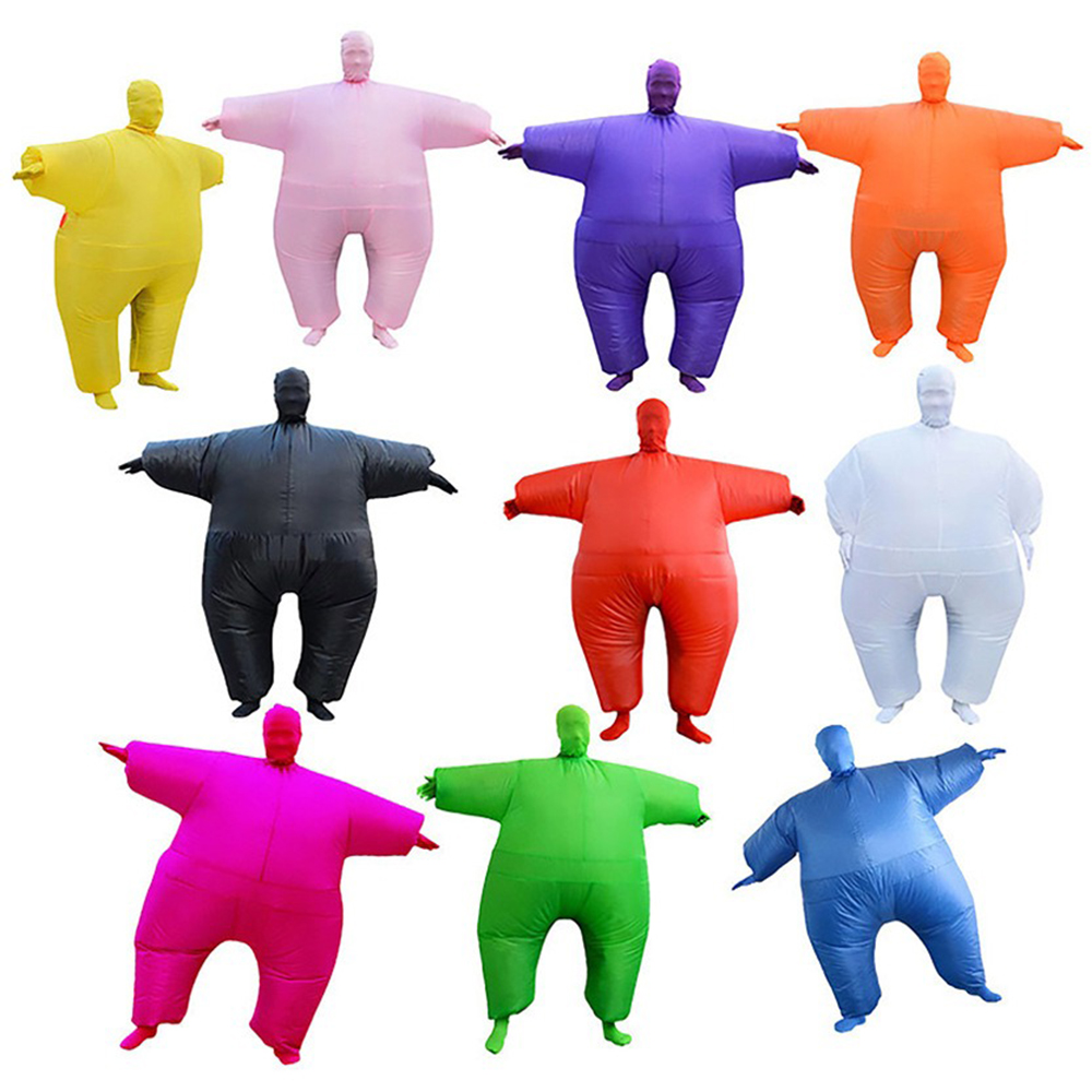Cosplay Prop Business - Fantasia Inflável Colorida de Boneco Cartoon