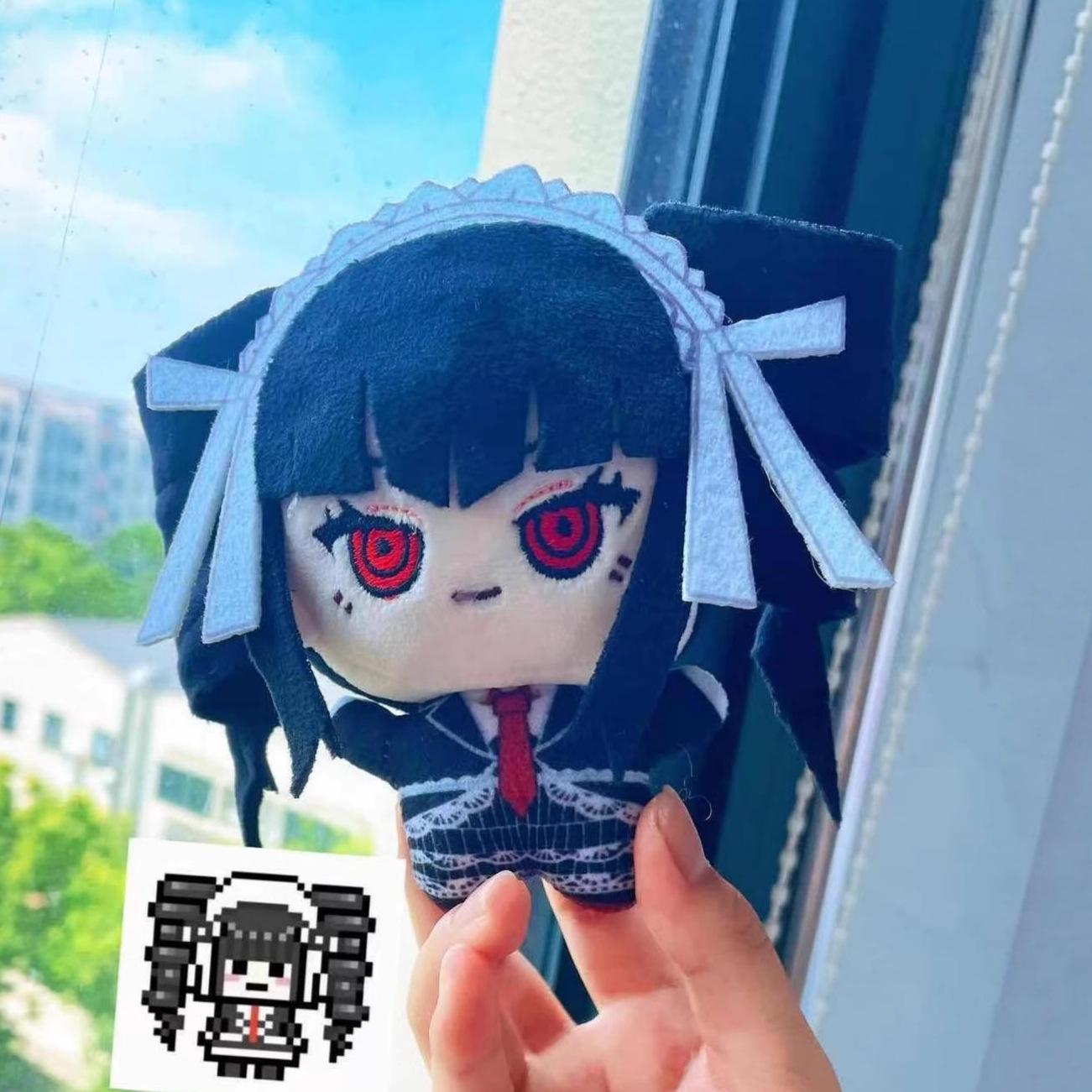 Cosplay Plushie Prop - Boneca de Pelúcia Celestia Ludenberg de