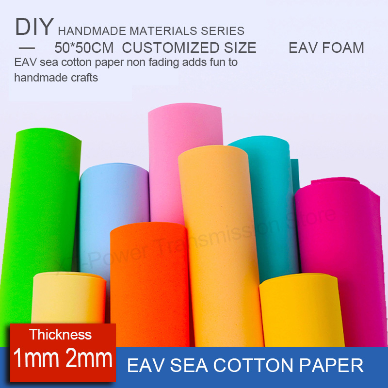 Cosplay Prop Foam Board - 10 peças de espessura 1mm 2mm