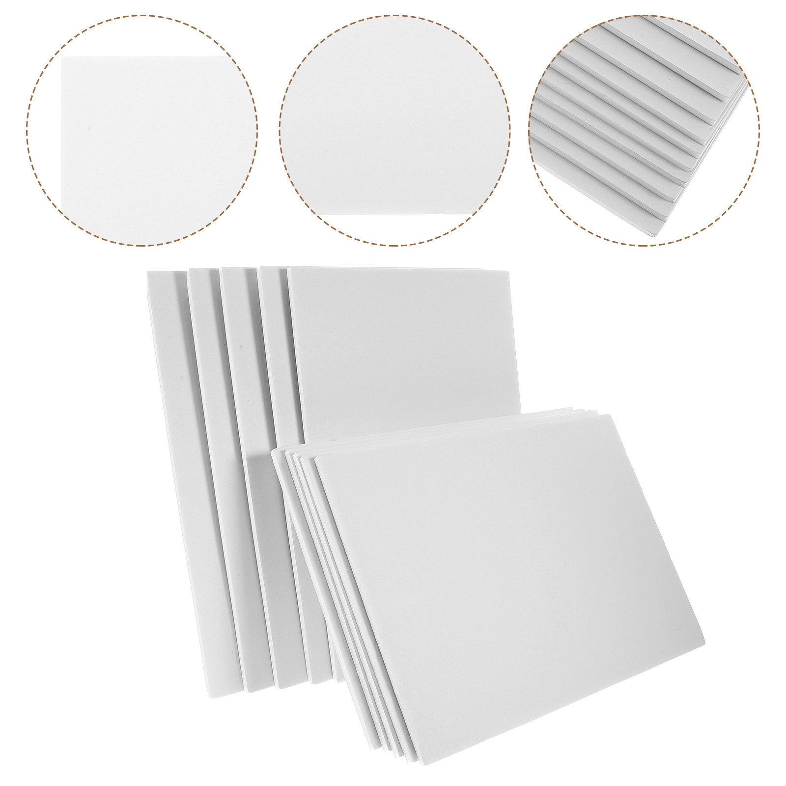 Cosplay Prop Foam Board - 10 Peças de Placas de Espuma