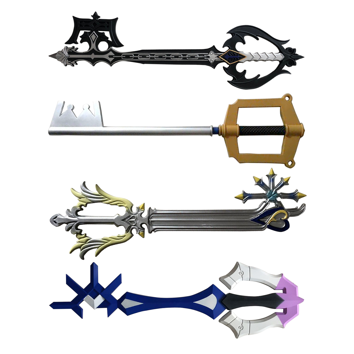 Keyblade Cosplay Prop - Espada de Cosplay Kingdom Hearts Chave
