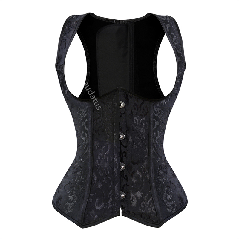 Boning Corset Steel - Caudatus Underbust Corset Straps Top Shapewear