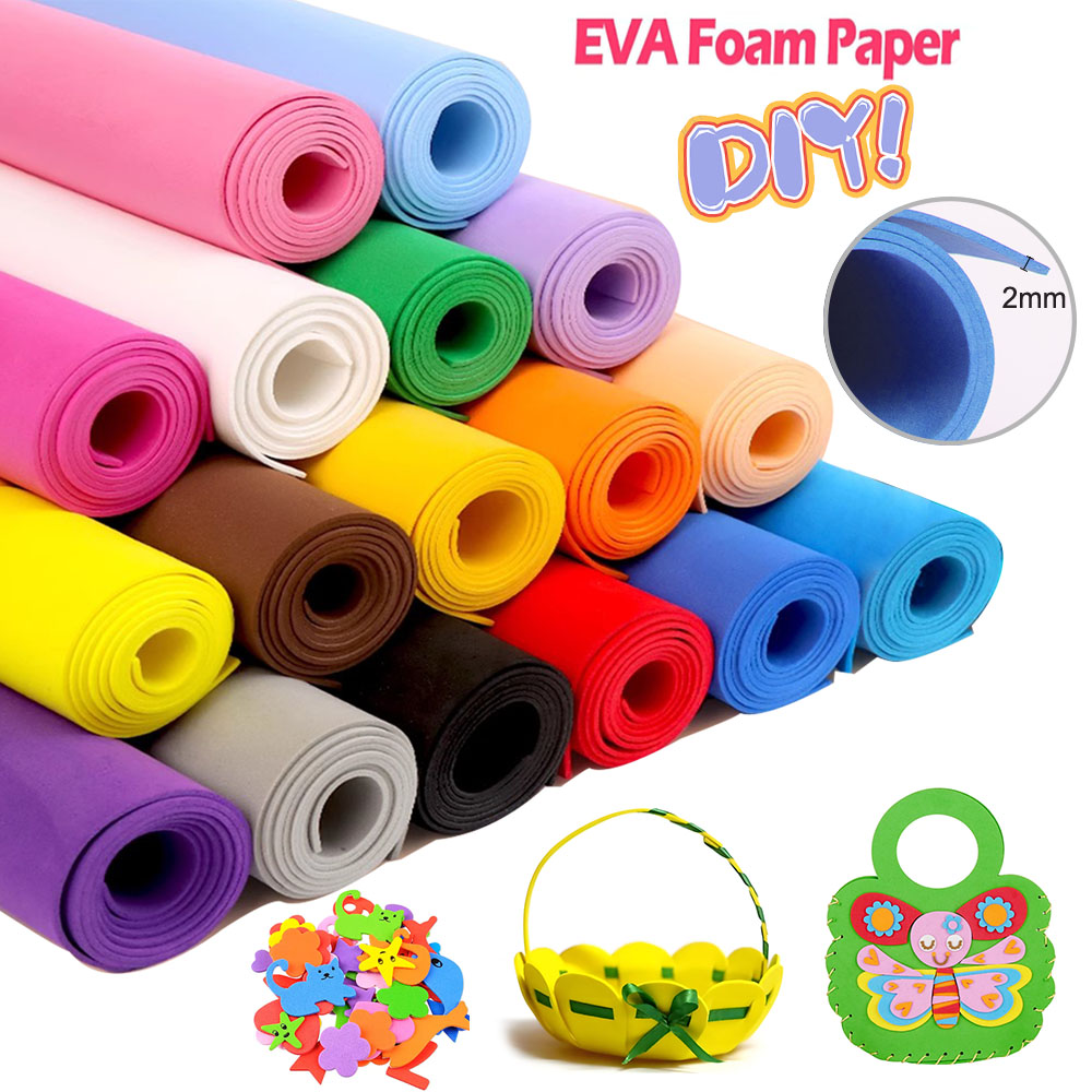 Cosplay Props Eva Foam - Folhas de espuma eva coloridas grossas