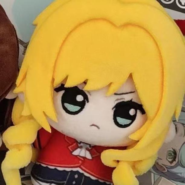 Cosplay Plushie Prop - Boneca de Pelúcia Anime de 10cm