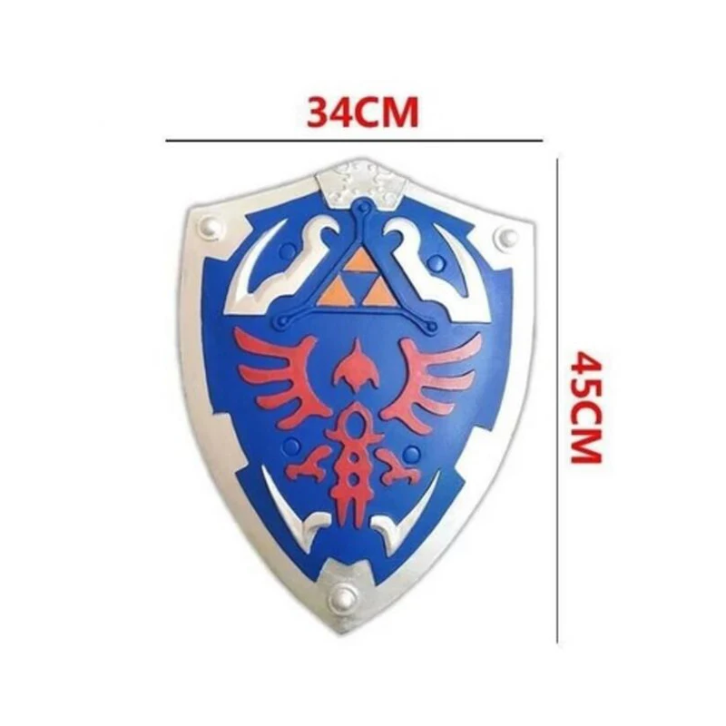 Cosplay Prop Dagger - Escudo Hylian para Cosplay, Espada Azul,