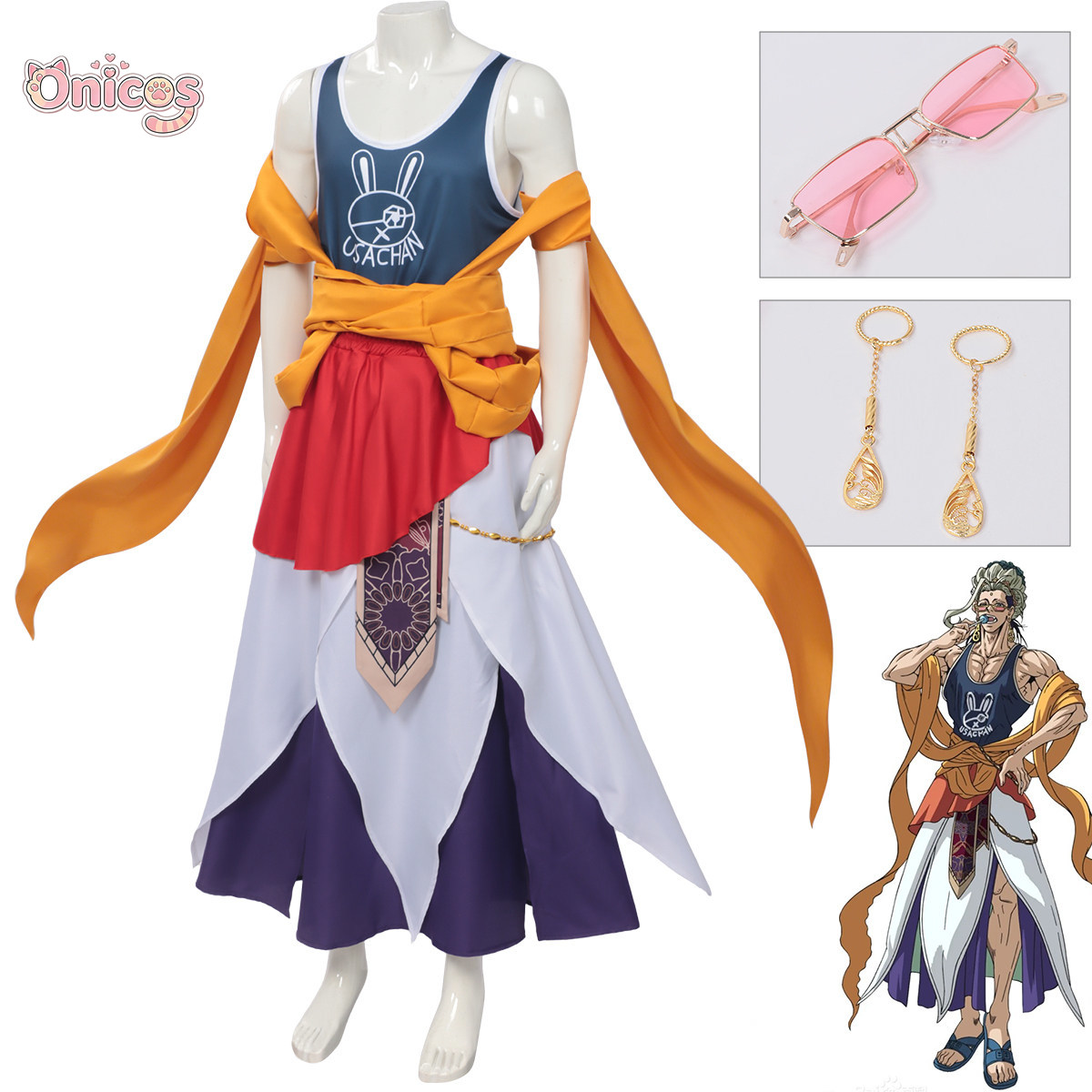 Fantasia de Cosplay do Buda de - Cosplay Props avaliação e preço