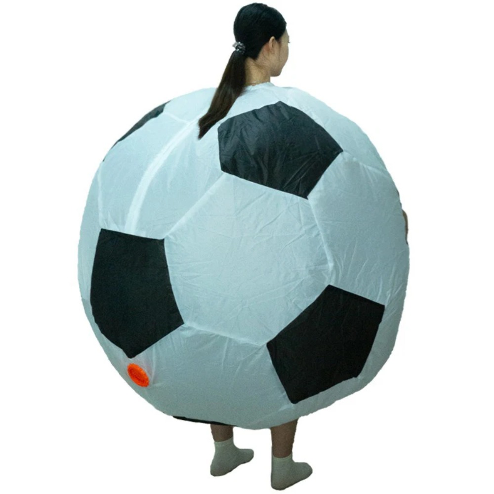 Fantasia Inflável de Futebol p - Cosplay Prop Business avaliação e preço