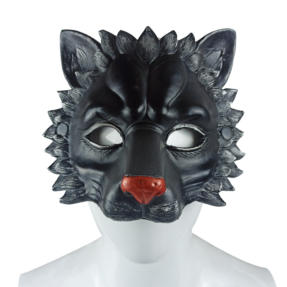 Máscara de Leão 3D de Hallowee - Cosplay Props Eva Foam avaliação e preço