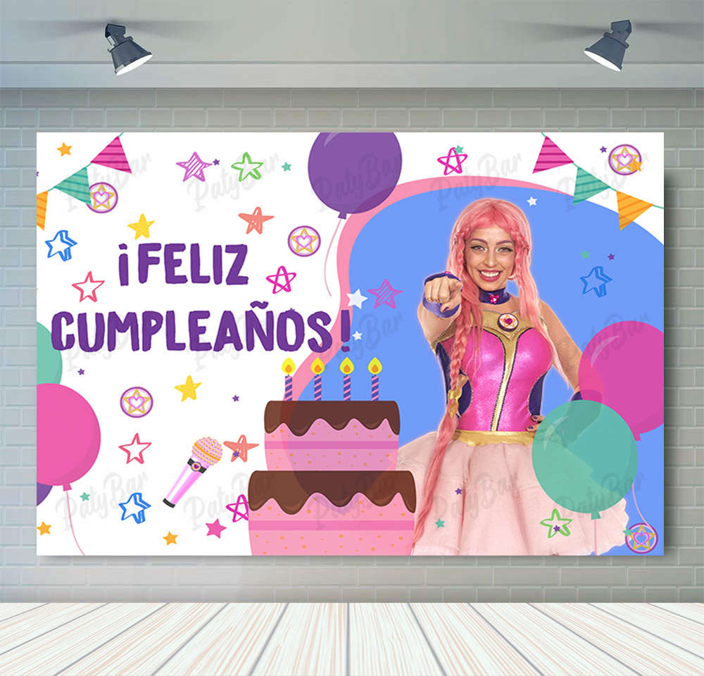 Luli pampín cumpleaños pano de - Cosplay Floating Prop avaliação e preço