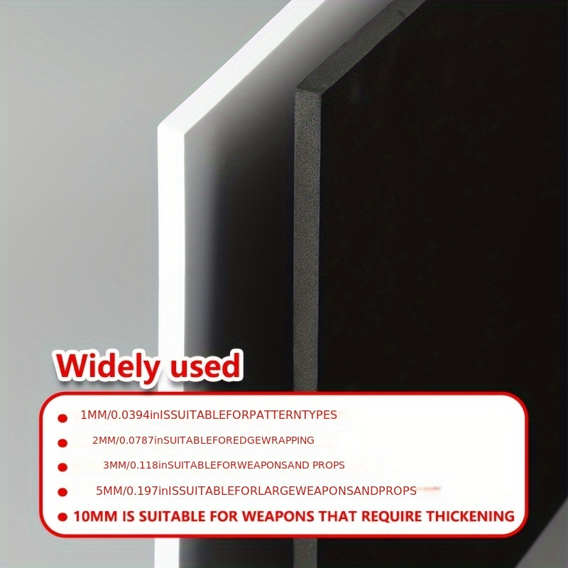 Placa de Espuma EVA 14x39 Pole - Cosplay Prop Foam Board avaliação e preço