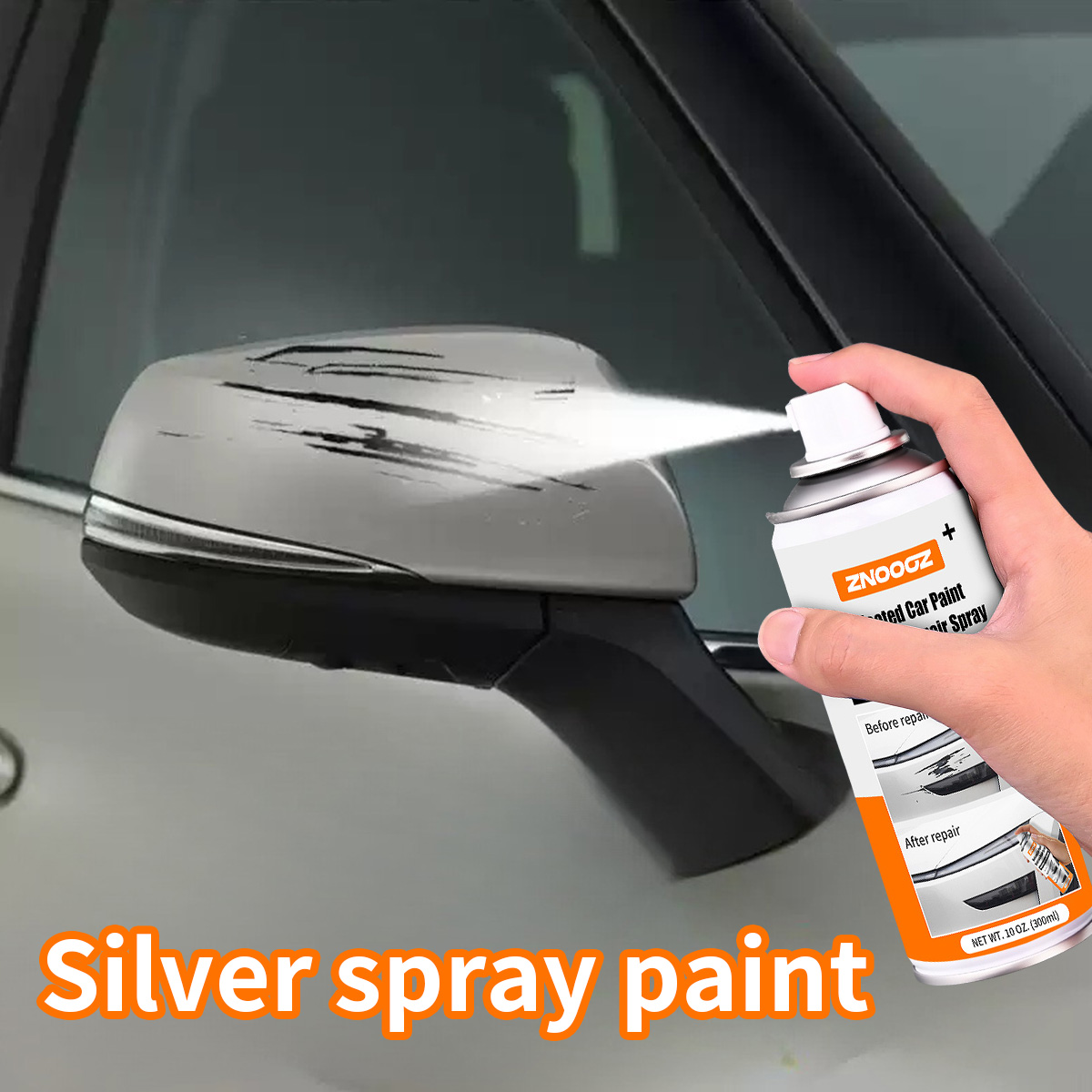 Caneta de pintura para arranhõ - Metallic Spray Paint avaliação e preço