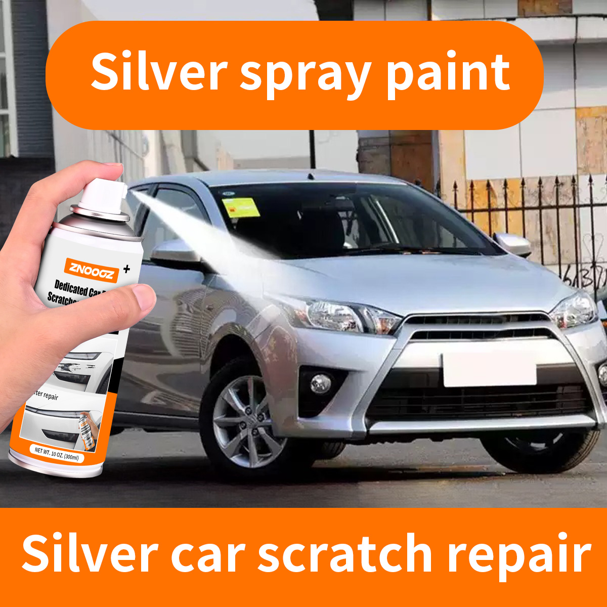 Caneta de pintura para arranhõ - Metallic Spray Paint avaliação e preço