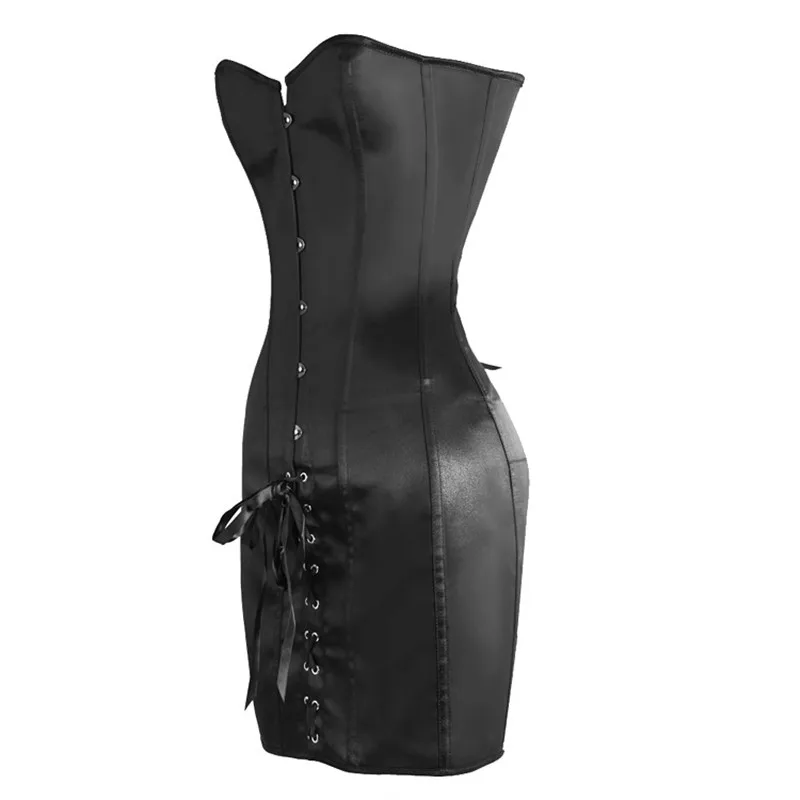 Punk feminino sexy espartilho  - Boning Corset Steel avaliação e preço