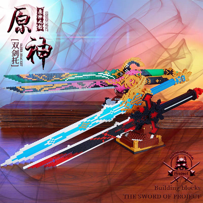 Genshin Impact Sword Building  - Cosplay Prop Building avaliação e preço