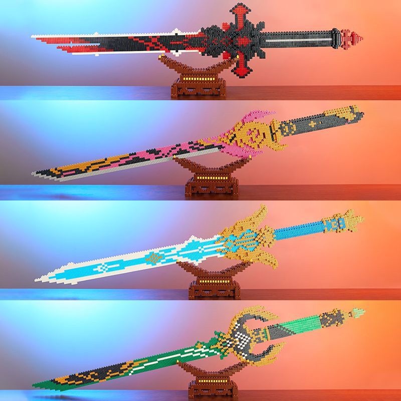 Genshin Impact Sword Building  - Cosplay Prop Building avaliação e preço