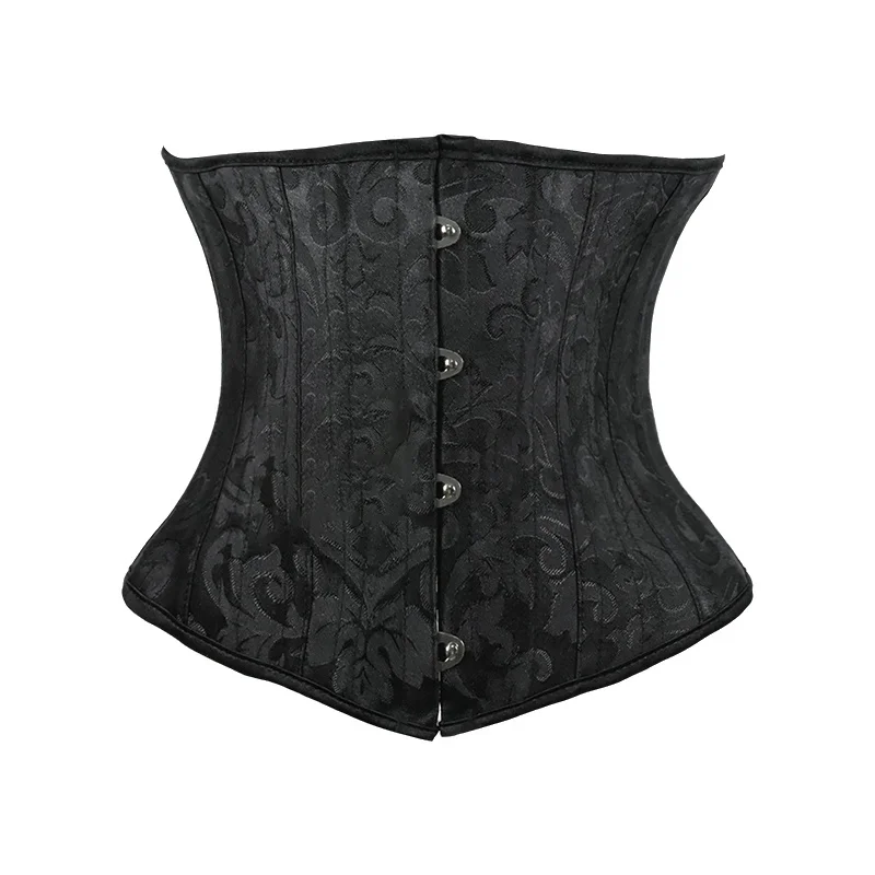 Underbust branco preto esparti - Boning Corset Steel avaliação e preço