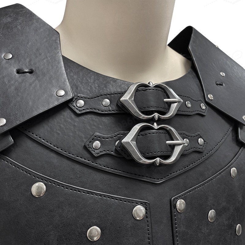 Armadura Medieval com Studs pa - Cosplay Props avaliação e preço