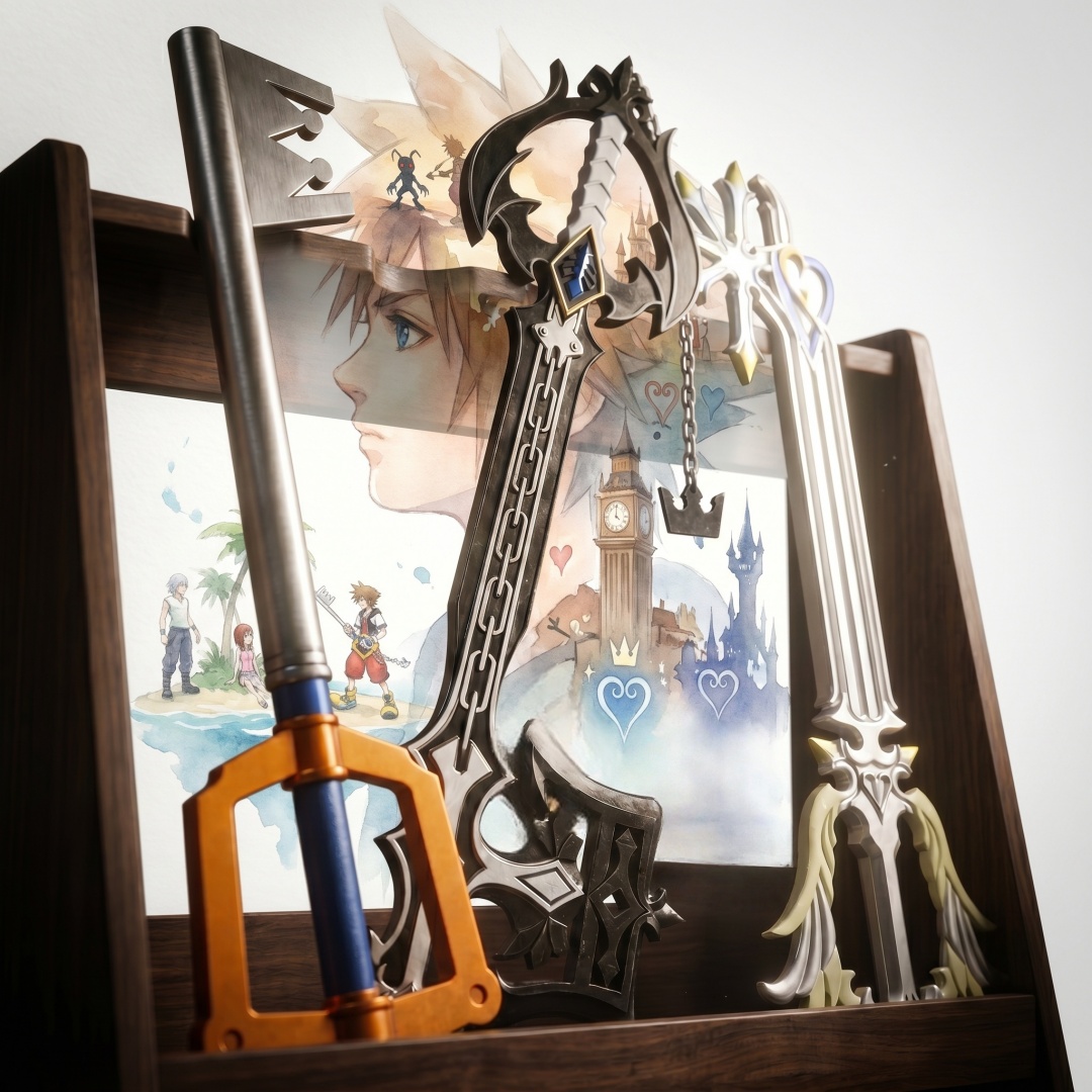 Espada Katana Sora Keyblade de - Keyblade Cosplay Prop avaliação e preço