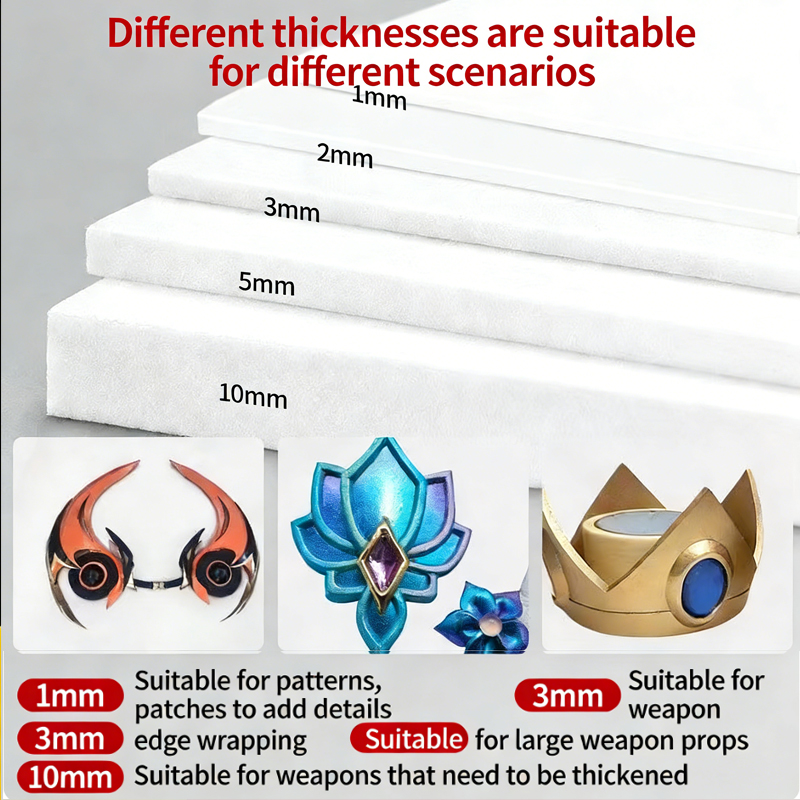 Material de folha de espuma EV - Cosplay Prop Foam Board avaliação e preço