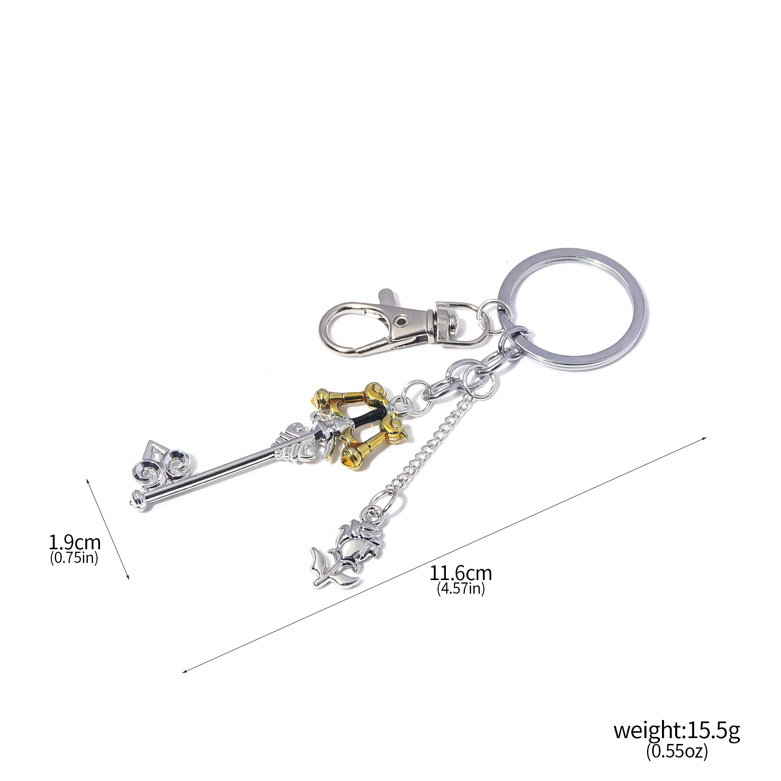 Jogo reino corações sora chave - Keyblade Cosplay Prop avaliação e preço