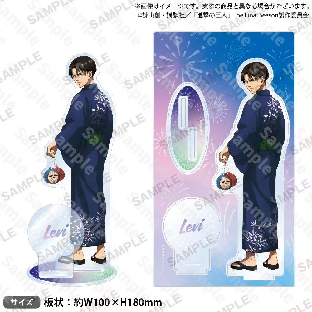 Figurinha Levi de Ataque dos G - Cosplay Props avaliação e preço