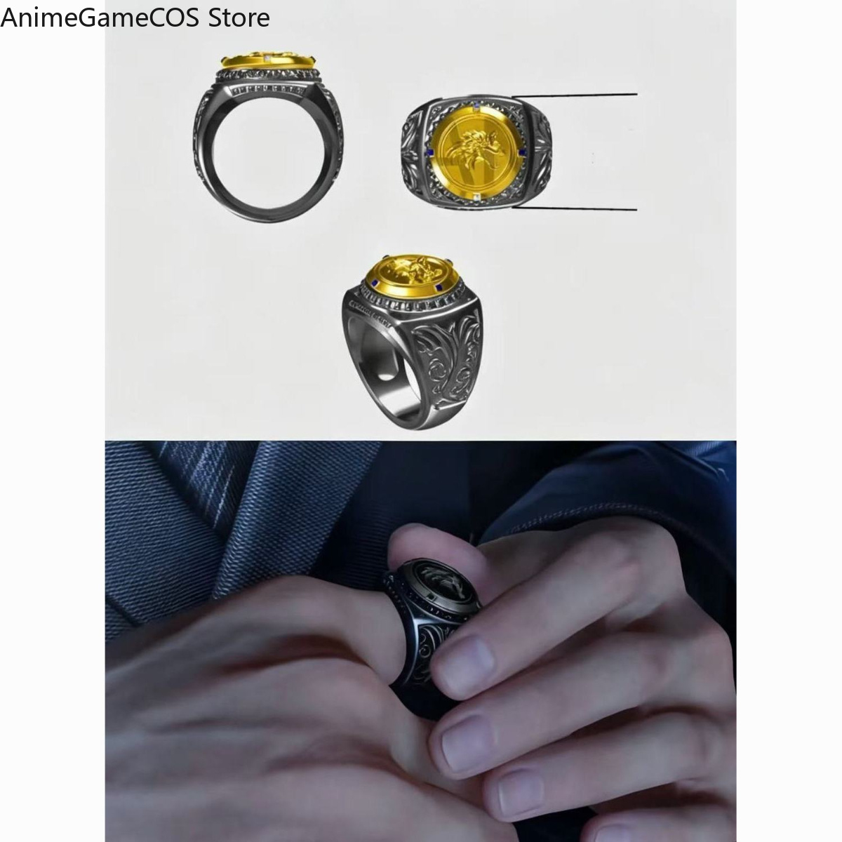 Anéis de Dedo de Cosplay Valko - Cosplay Props avaliação e preço