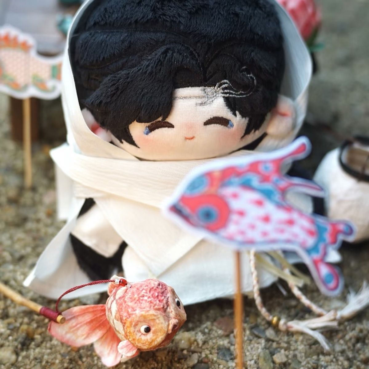 10cm espada e amada pelúcia ch - Cosplay Plushie Prop avaliação e preço
