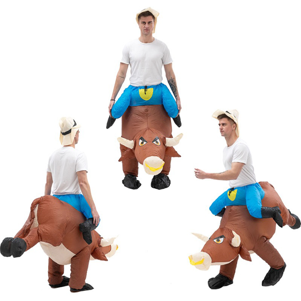 Fantasia Inflável de Vaca para - Cosplay Prop Business avaliação e preço