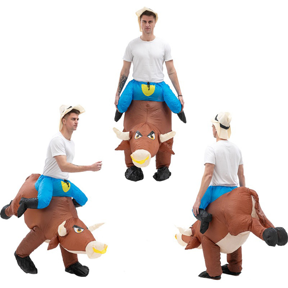 Fantasia Inflável de Vaca para - Cosplay Prop Business avaliação e preço