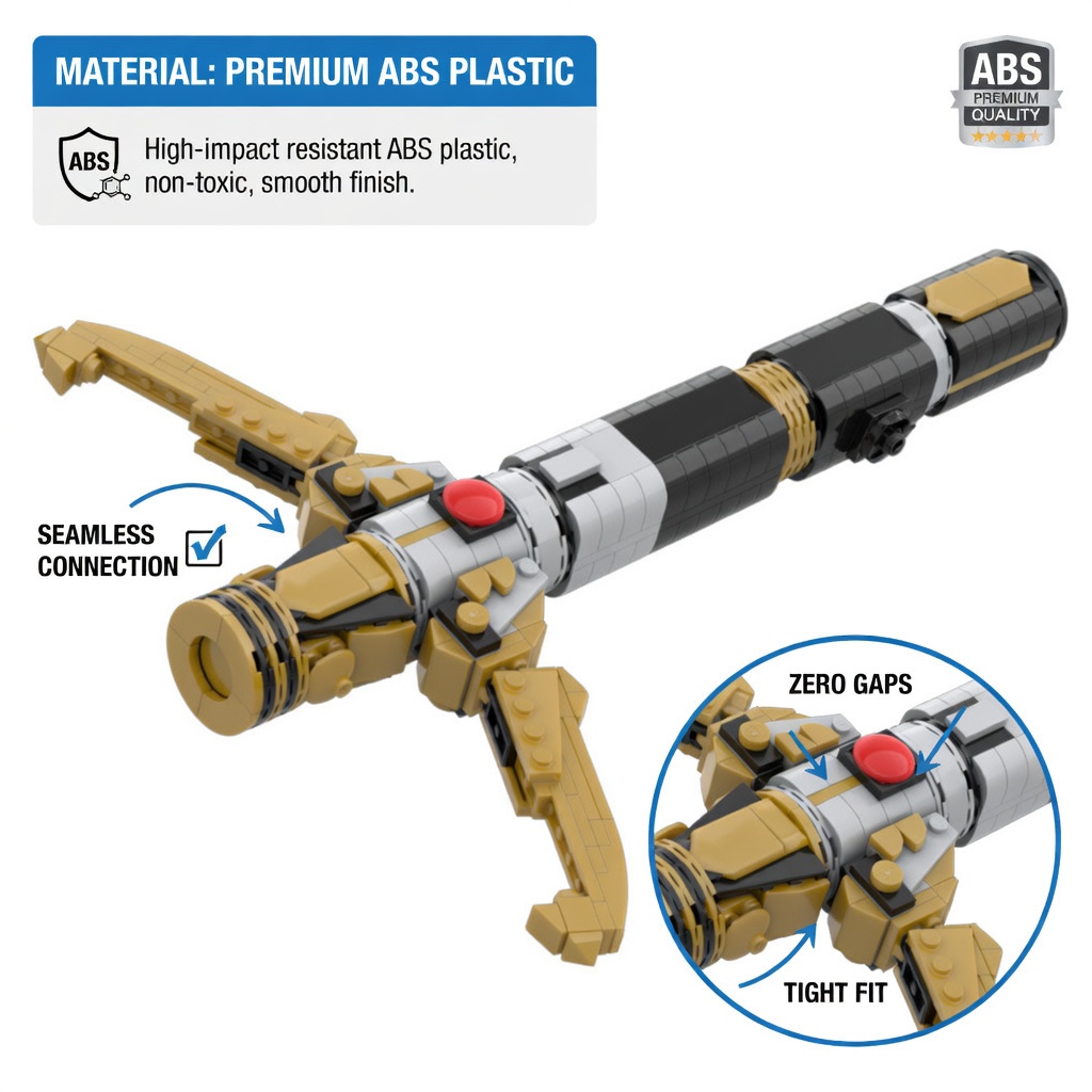 Espada Energética Sci-Fi MOC:  - Cosplay Prop Building avaliação e preço