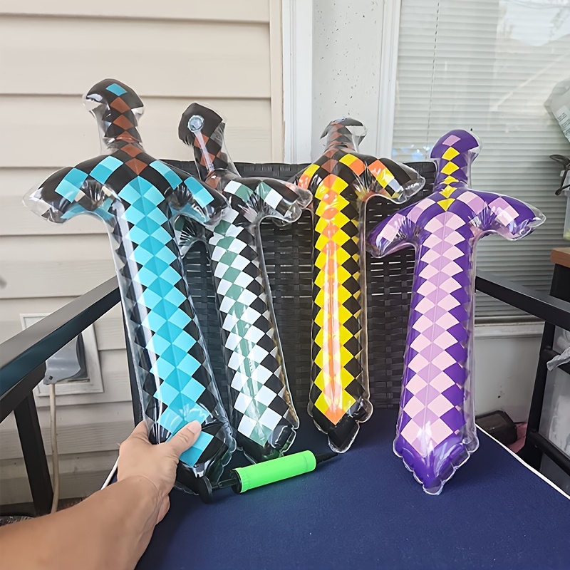 Conjunto de 3 Espadas Inflávei - Cosplay Prop Dagger avaliação e preço