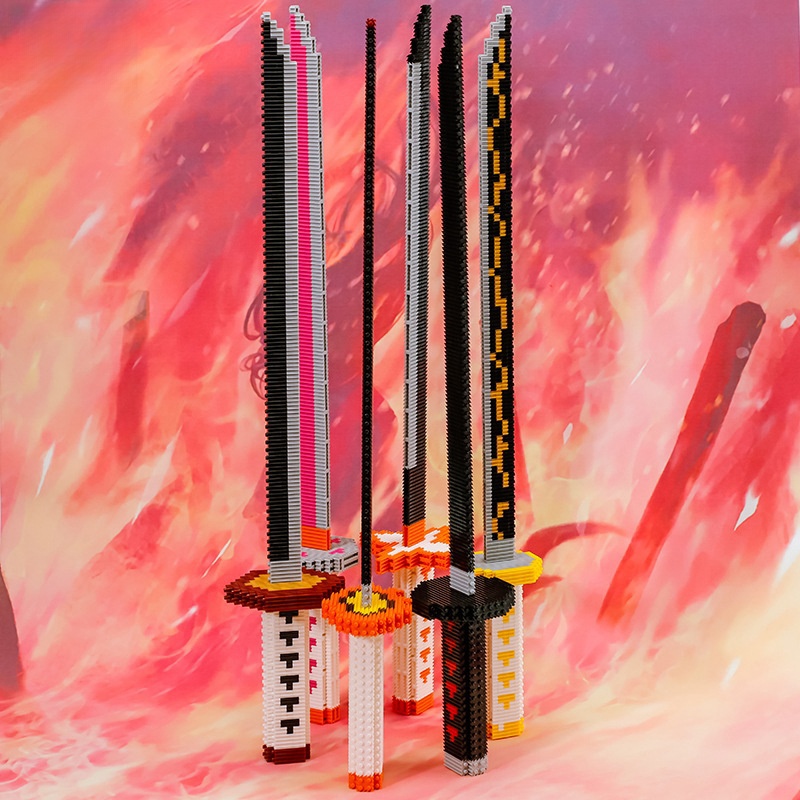 Real Demon Slayer Katana Splic - Cosplay Prop Building avaliação e preço