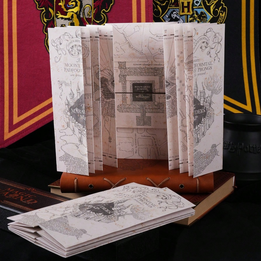 1PC Mapa da Escola de Magia do - Cosplay Props avaliação e preço